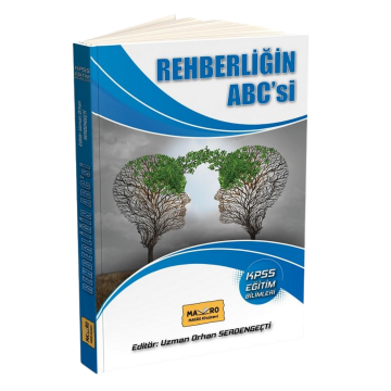 Makro Kitap 2023 Rehberliğin ABC’si KPSS Eğitim Bilimleri Tamamı Çözümlü Soru Bankası