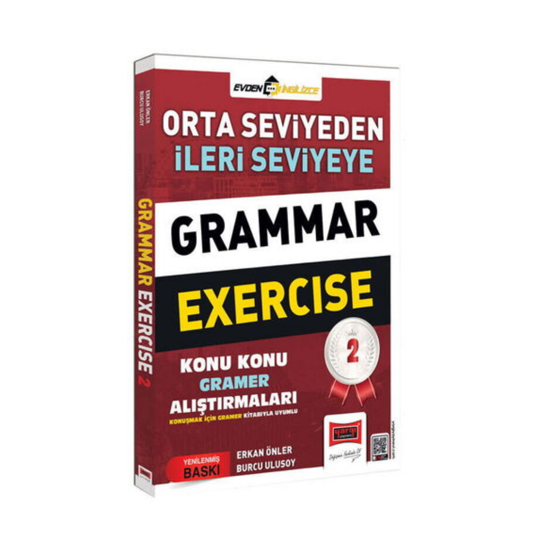 Yargı Yayınları Orta Seviyeden İleri Seviyeye Grammer Exercıse 2 Konu Konu Gramer Alıştırmaları