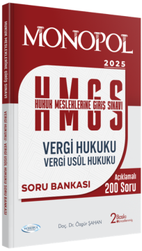Hmgs Vergi Hukuku Vergi Usul Hukuku Soru Bankası  2. Baskı  Monopol Yayınları