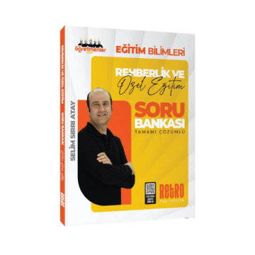 2025 Kpss Eğitim Bilimleri Rehberlik ve Özel Eğitim Soru Bankası Retro Yayınları