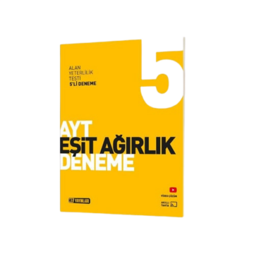 Hız Yayınları AYT Eşit Ağırlık 5 Deneme