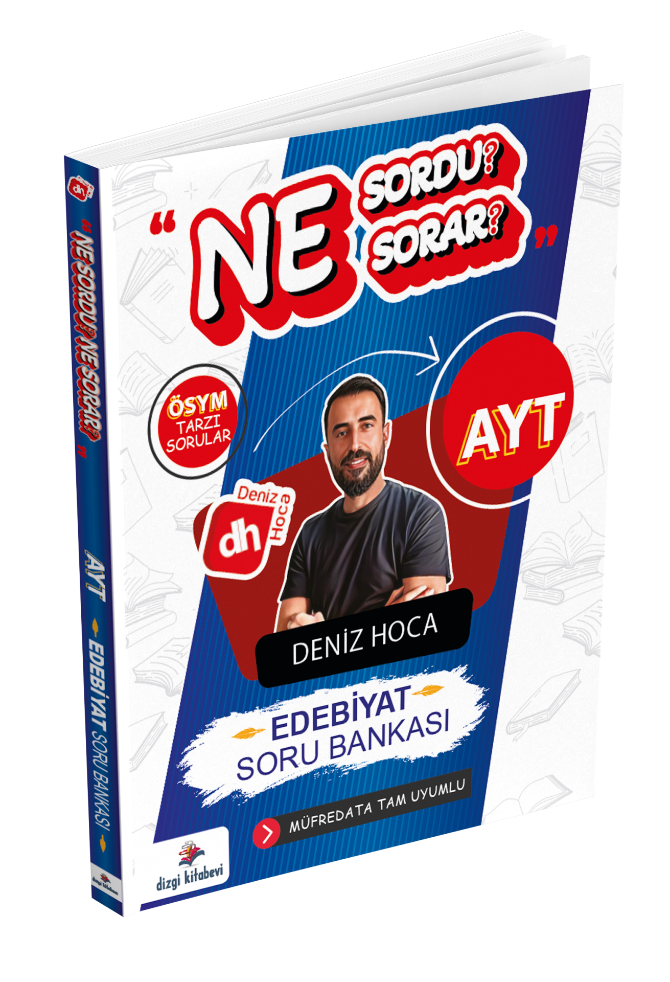 Dizgi Kitap Deniz Hoca Ne Sordu Ne Sorar AYT Edebiyat Soru Bankası