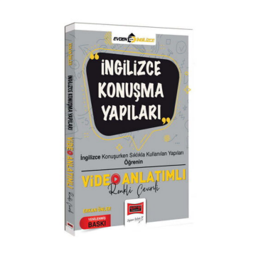 İngilizce Konuşma Yapıları Video Anlatımlı Renkli Çevirili Yargı Yayınları