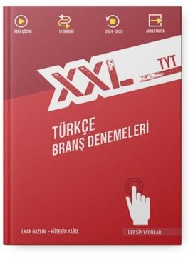 Dersia Yayınları XXL TYT Türkçe Branş Denemeleri