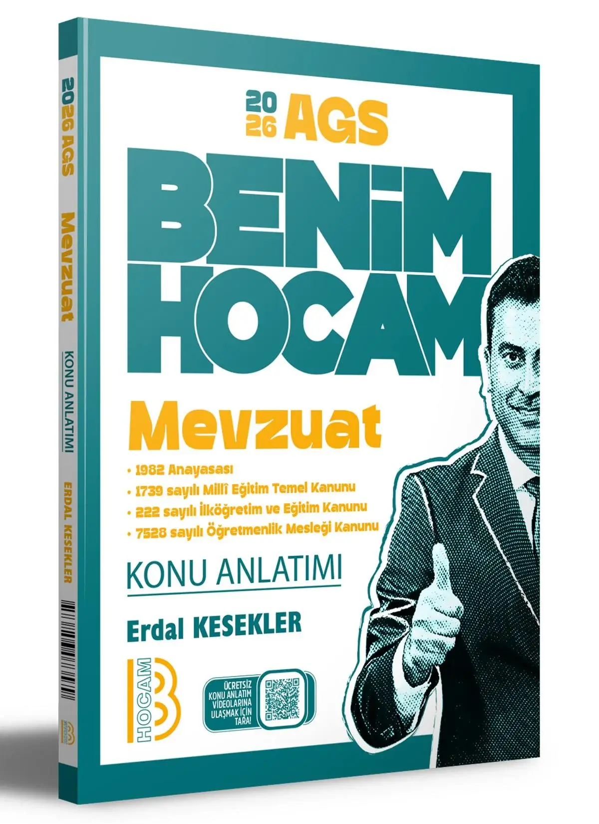 2026 KPSS AGS Mevzuat Konu Anlatımı Benim Hocam Yayınları