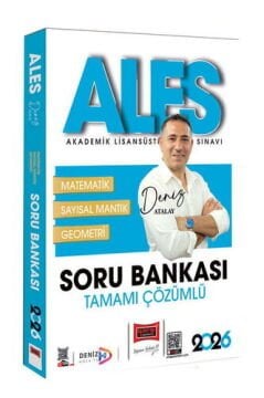 2026 ALES Tamamı Çözümlü Matematik Soru Bankası (Deniz Atalay) Yargı Yayınları