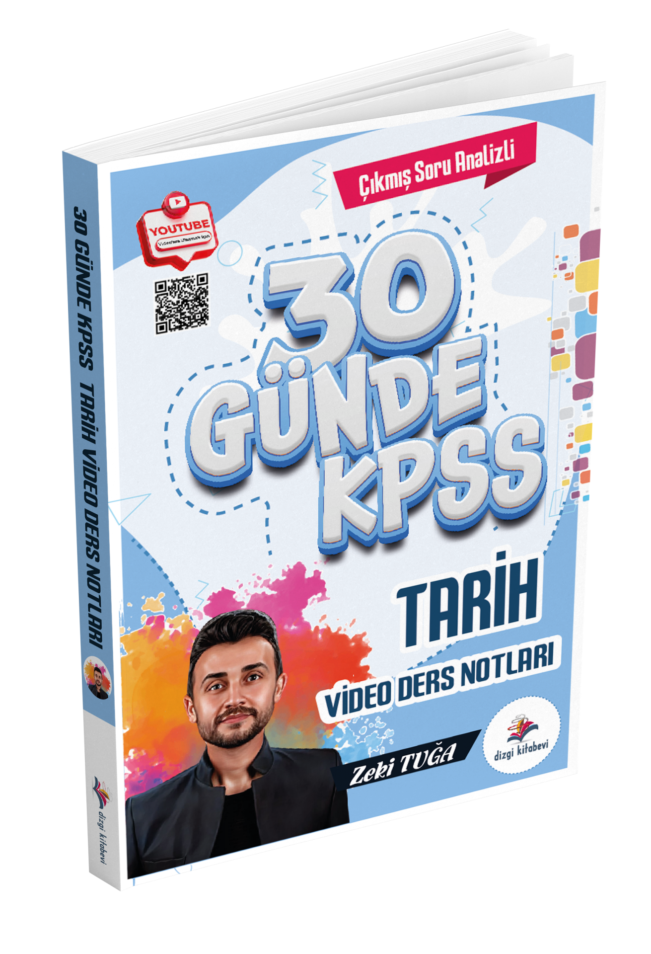 Dizgi Kitap 2026 KPSS 30 Günde Tarih Çıkmış Soru Analizli Video Ders Notları Zeki Tuğa
