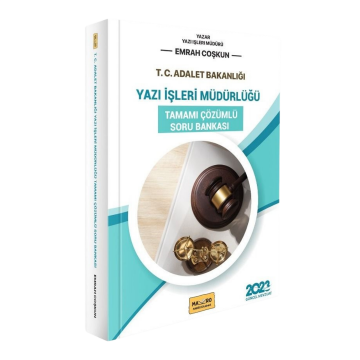 Makro Kitap 2023 GYS Adalet Bakanlığı Yazı İşleri Müdürlüğü Sınavına Hazırlık Tamamı Çözümlü Soru Bankası