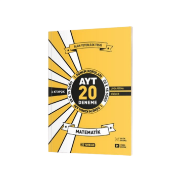 Hız Yayınları AYT Matematik 1. Dönem 20'li Deneme 3. Kitap