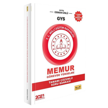 Makro Kitap 2023 GYS T.C. Milli Eğitim Bakanlığı Memur Soru Bankası