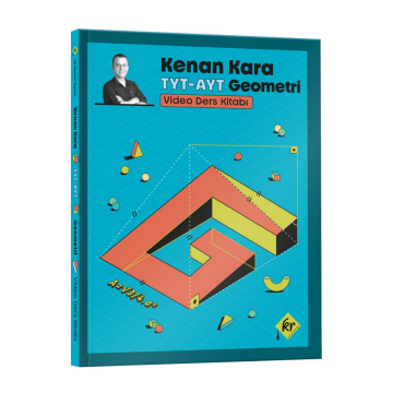 Kenan Kara İle TYT-AYT Geometri Video Ders Kitabı KR Akademi Yayınları