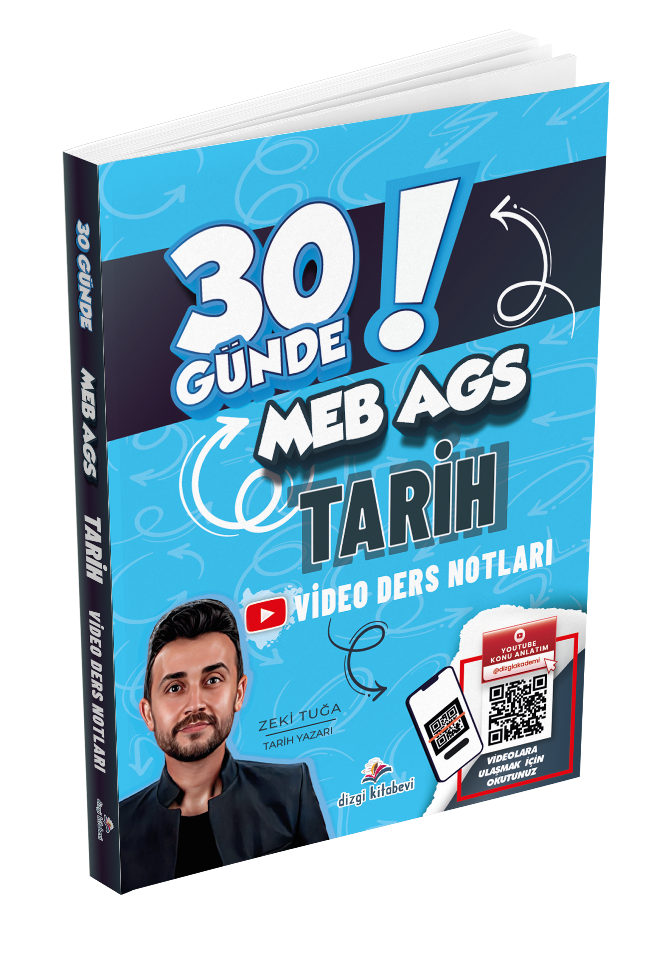 Dizgi Kitap 2026 MEB AGS 30 Günde Tarih Video Ders Notları Zeki Tuğa