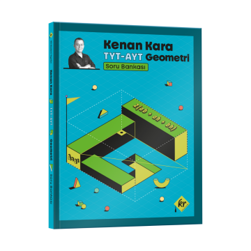 Kenan Kara İle TYT-AYT Geometri Soru Bankası KR Akademi Yayınları
