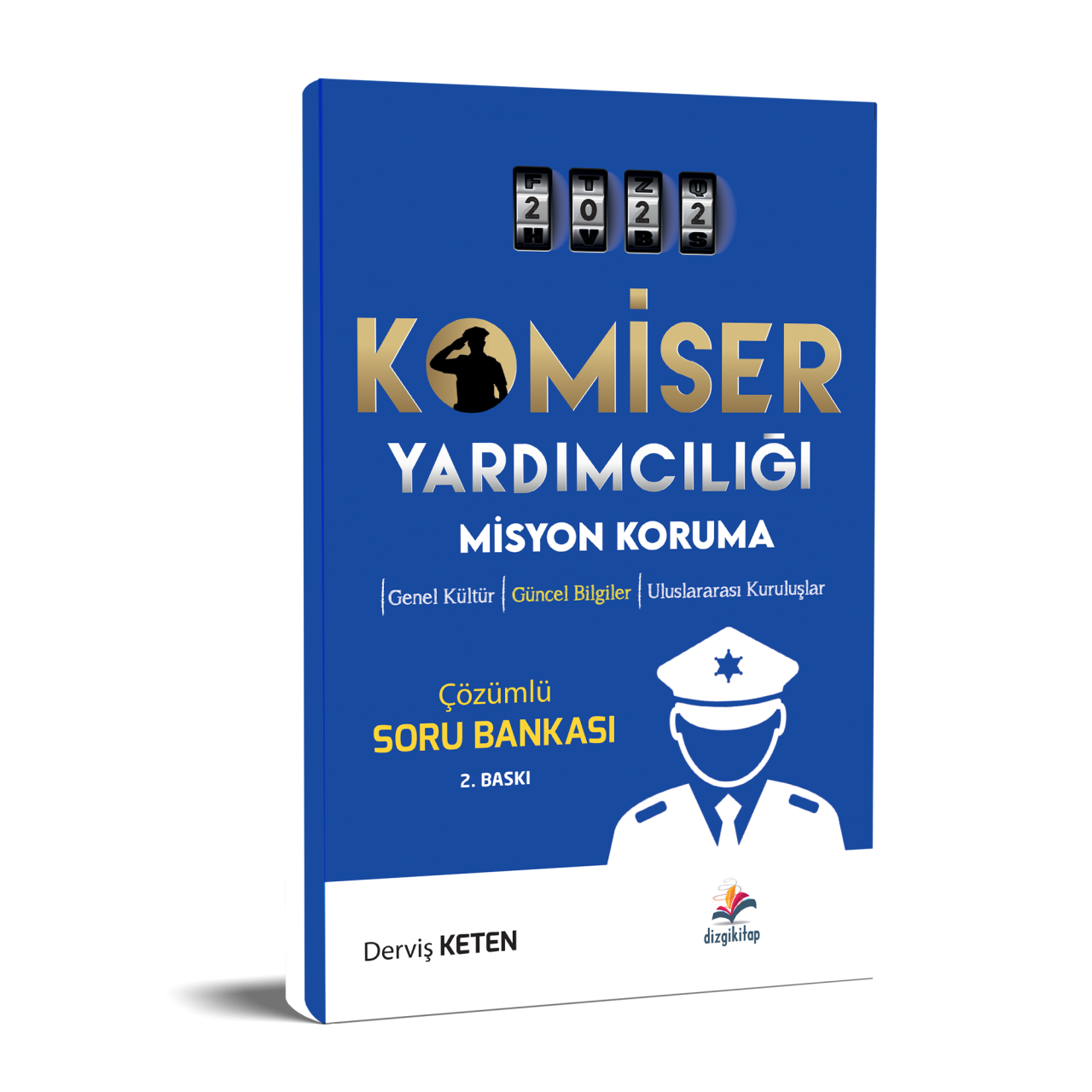 Dizgi Kitap Komiser Yardımcılığı Güncel Bilgiler-Genel Kültür Çözümlü Soru Bankası 2022 2. Baskı