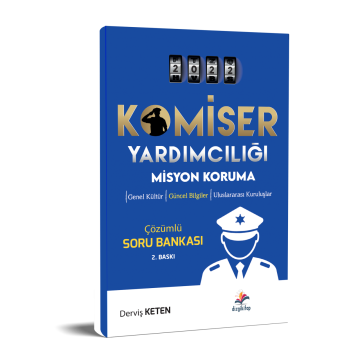 Dizgi Kitap Komiser Yardımcılığı Güncel Bilgiler-Genel Kültür Çözümlü Soru Bankası 2022 2. Baskı