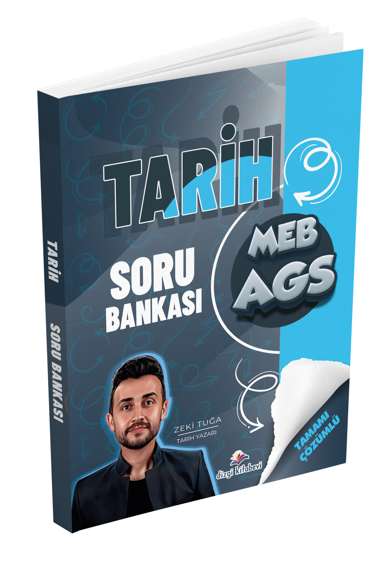 Dizgi Kitap 2026 MEB AGS Tarih Tamamı Çözümlü Soru Bankası Zeki Tuğa