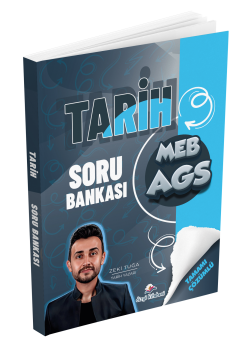 Dizgi Kitap 2026 MEB-AGS Tarih Tamamı Çözümlü Soru Bankası Zeki Tuğa