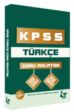 4T Yayınları KPSS Türkçe Konu Anlatımı
