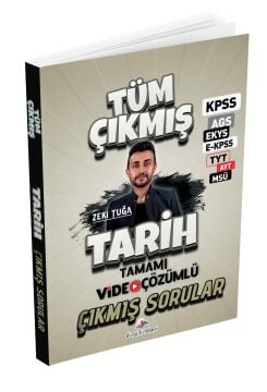 Dizgi Kitap 2026 Tarih Tüm Sınavlar Tamamı Video Çözümlü Çıkmış Sorular Zeki Tuğa