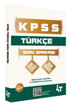KPSS Türkçe Soru Bankası  4T Yayınları