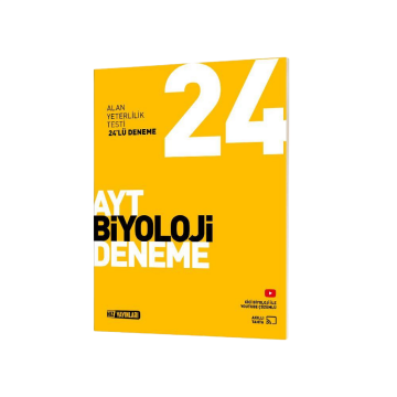 Hız Yayınları AYT Biyoloji 24'lü Deneme