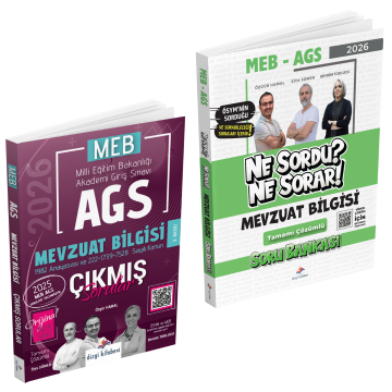 Dizgi Kitap 2026 MEB AGS Mevzuat Bilgisi Çıkmış Sorular & Mevzuat Bilgisi Ne Sordu Ne Sorar Soru Bankası Seti