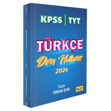 Makro Kitap 2024 KPSS / TYT Türkçe Ders Notları - Gökhan Çelik