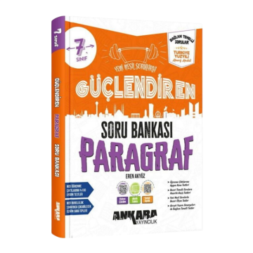Ankara Yayıncılık 7. Sınıf Paragraf Güçlendiren Maarif Model Soru Bankası Çözümlü
