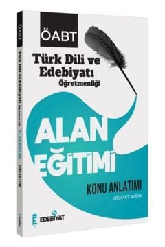Edebiyat TV ÖABT Türk Dili ve Edebiyatı Alan Eğitimi Konu Anlatımı - Hidayet  Aydın Edebiyat TV Yayınları