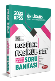 KPSS Ön Lisans Soru Bankası Modüler Fasikül Set - Karekod Çözümlü Data Yayınları