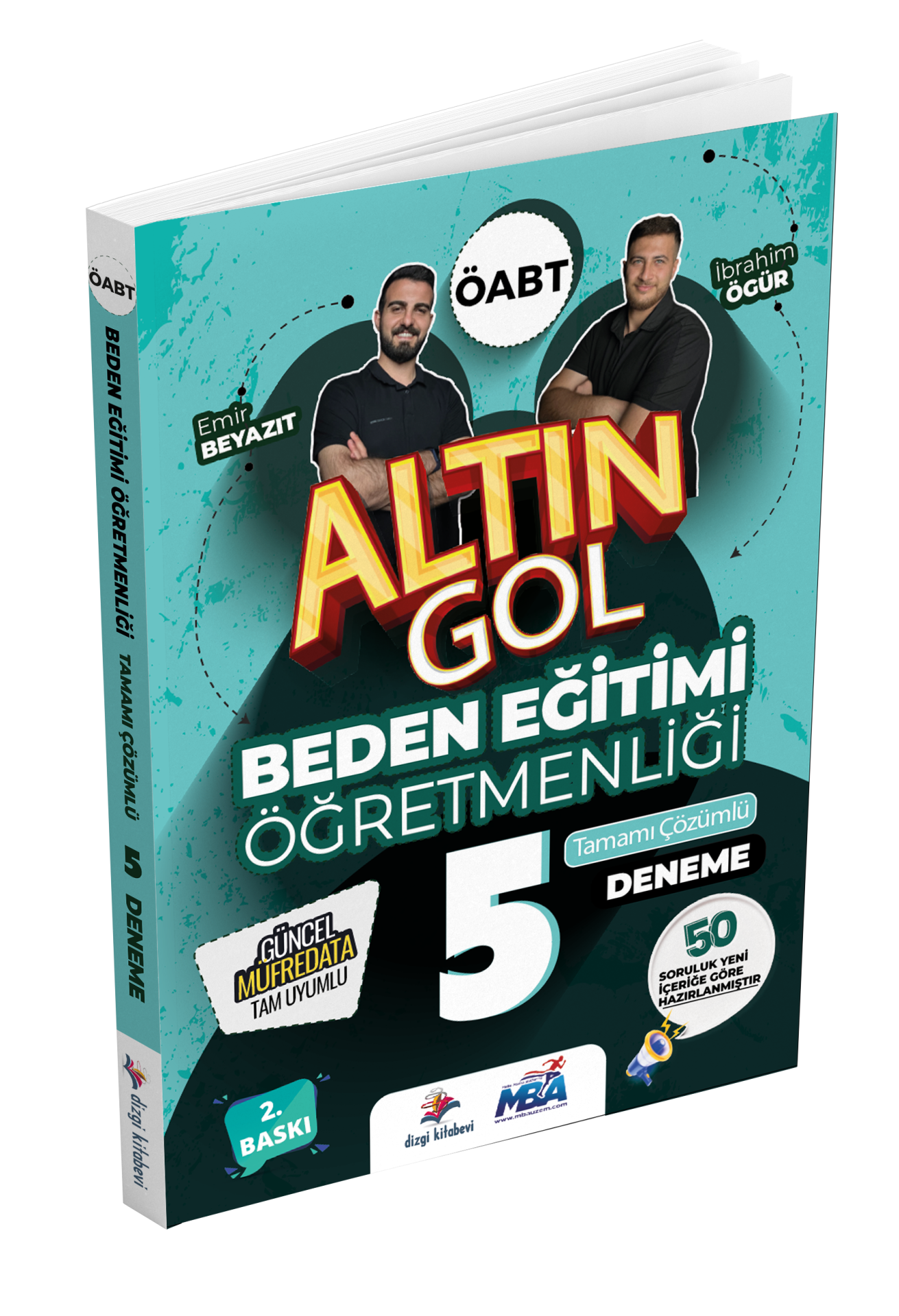 Dizgi Kitap 2026 Meb Ags ÖABT Altın Gol Beden Eğitimi Öğretmenliği Tamamı Çözümlü 5 Deneme 2. Baskı