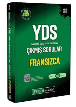 2025 YDS Fransızca Çıkmış Sorular Pegem Yayınları