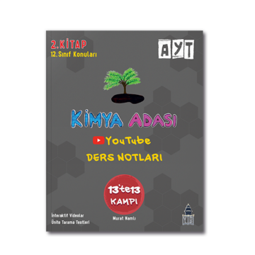 Kimya Adası AYT Kimya Youtube Ders Notları 2. Kitap Yüksek Başarı Yayınları