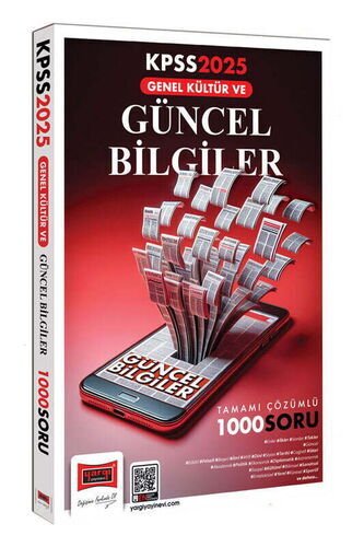 2025 KPSS Genel Kültür Güncel Bilgiler Tamamı Çözümlü 1000 Soru Yargı Yayınları