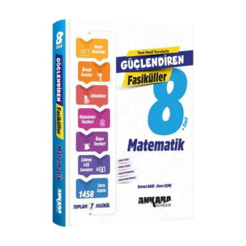 Ankara Yayıncılık 8. Sınıf Matematik Güçlendiren Fasiküller