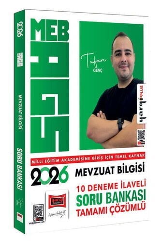 2026 MEB-AGS Mevzuat Bilgisi 10 Deneme İlaveli Tamamı Çözümlü Soru Bankası (Tufan Genç) Yargı Yayınları