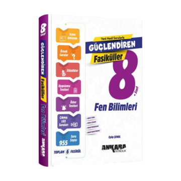 Ankara Yayıncılık 8. Sınıf Fen Bilimleri Güçlendiren Fasiküller