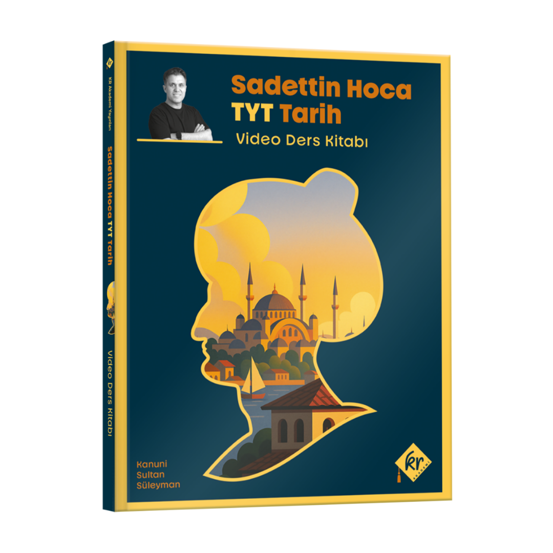 Sadettin Hoca TYT Tarih Video Ders Kitabı KR Akademi Yayınları