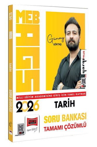 2026 MEB-AGS Tamamı Çözümlü Tarih Soru Bankası (Günay Göktaş) Yargı Yayınları