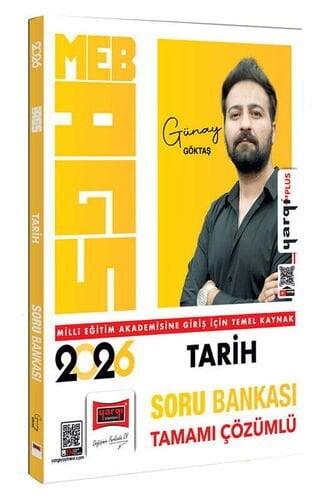 2026 MEB-AGS Tamamı Çözümlü Tarih Soru Bankası (Günay Göktaş) Yargı Yayınları
