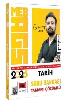 Yargı Yayınları 2026 MEB-AGS Tamamı Çözümlü Tarih Soru Bankası (Günay Göktaş)