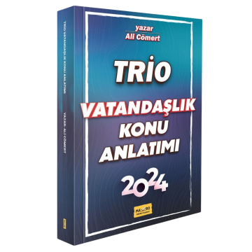 Makro Kitap 2024 Trio Vatandaşlık Konu Anlatımı – Ali Cömert