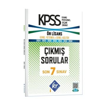 KR Akademi 2026 KPSS Genel Yetenek Genel Kültür Ön Lisans ÖSYM Çıkmış Soru Tıpkı Basım Son 7 Yıl Video Çözümlü Kitapçıkları