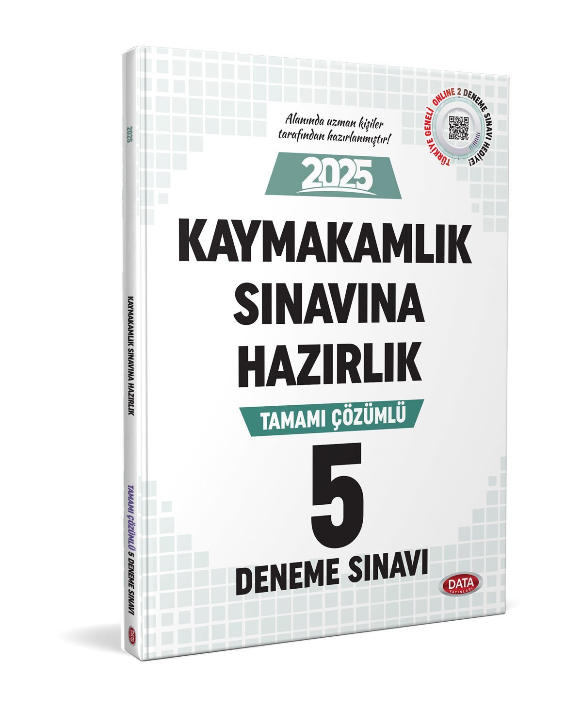 Kaymakamlık Sınavına Hazırlık Tamamı Çözümlü 5 Deneme Sınavı Data Yayınları