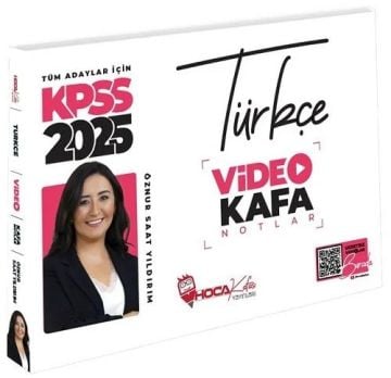 2025 KPSS Türkçe Video Kafa Notlar Öznur Saat Yıldırım Hoca Kafası Yayınları