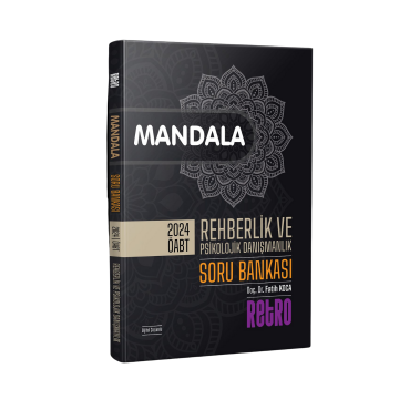 Retro Yayıncılık ÖABT Mandala Rehberlik ve Psikolojik Danışmanlık Soru Bankası