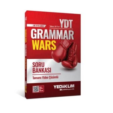 Yediiklim Yayınları YDT Grammar Wars Tamamı Video Çözümlü Soru Bankası