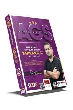 Yargı Yayınları 2026 MEB-AGS Anayasa ve Mevzuat Bilgisi Çek Kopart Yaprak Test