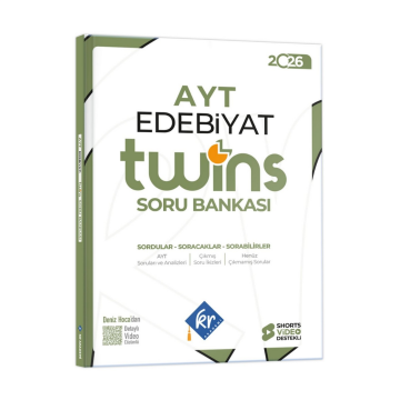 KR Akademi AYT Twins Edebiyat Soru Bankası