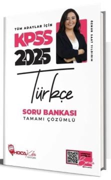 2025 KPSS Türkçe Soru Bankası Çözümlü Öznur Saat Yıldırım  Hoca Kafası Yayınları